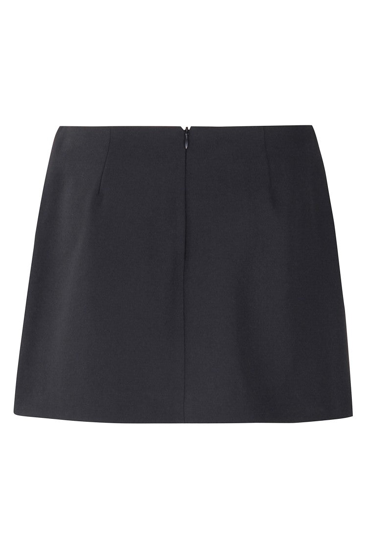 Pinko Embellished Mini Skirt With Low Waist Design