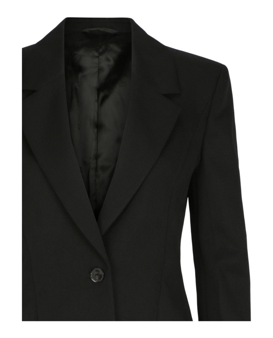 Givenchy Cape Jacket In Wool And Mohair