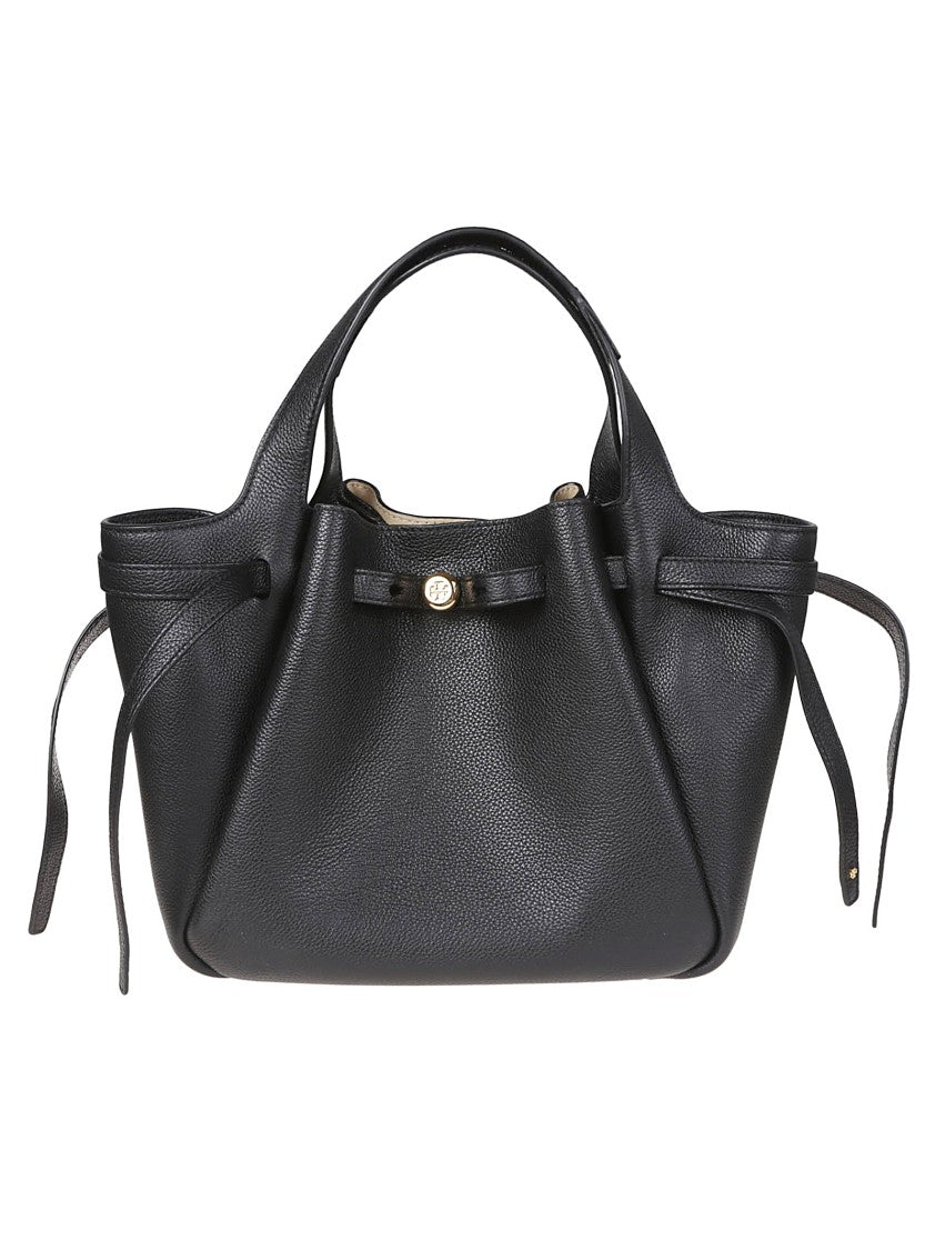 Tory Burch Small Romy Pebbled Leather Tote Bag