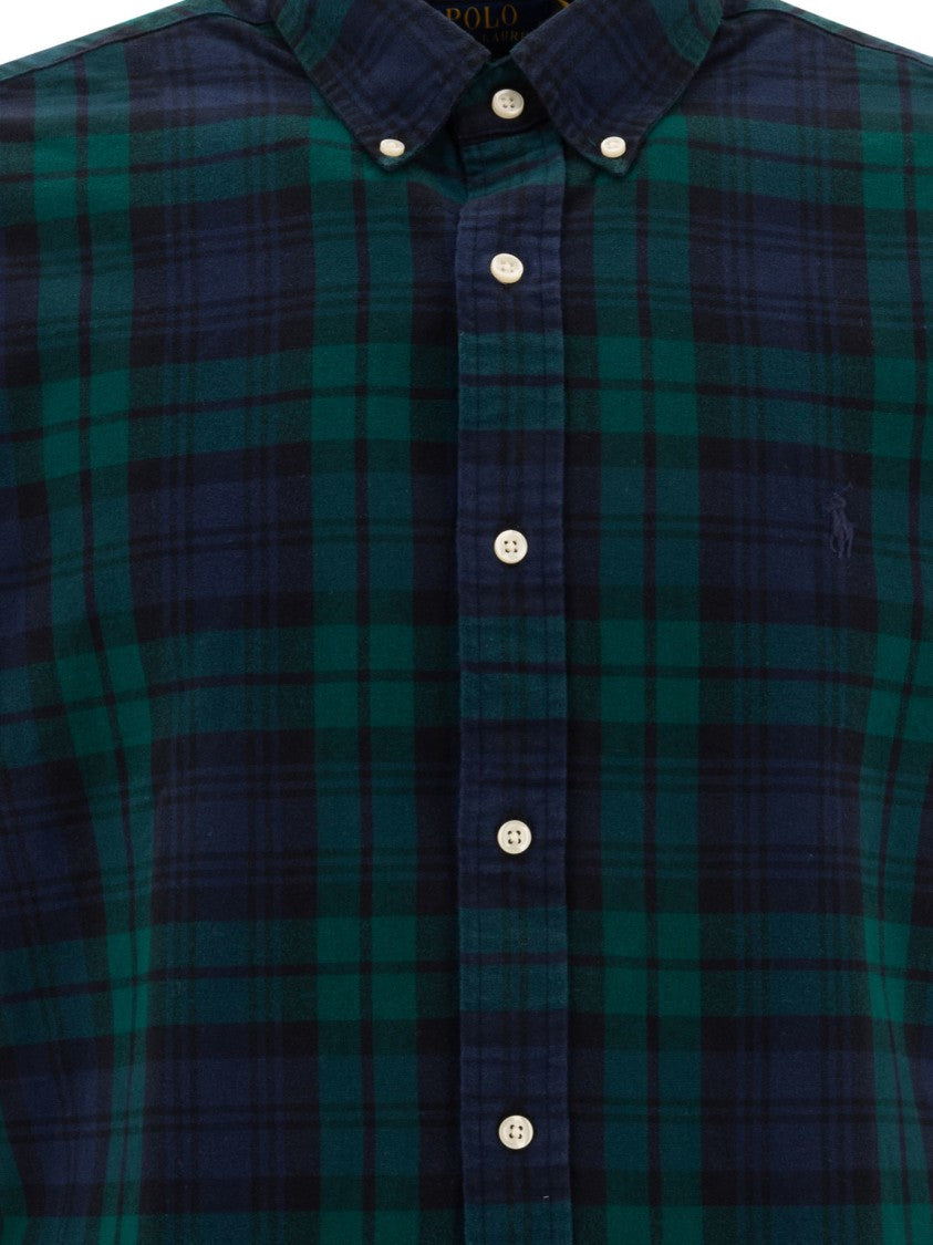Polo Ralph Lauren Timeless Plaid Shirt With Button-Down Collar