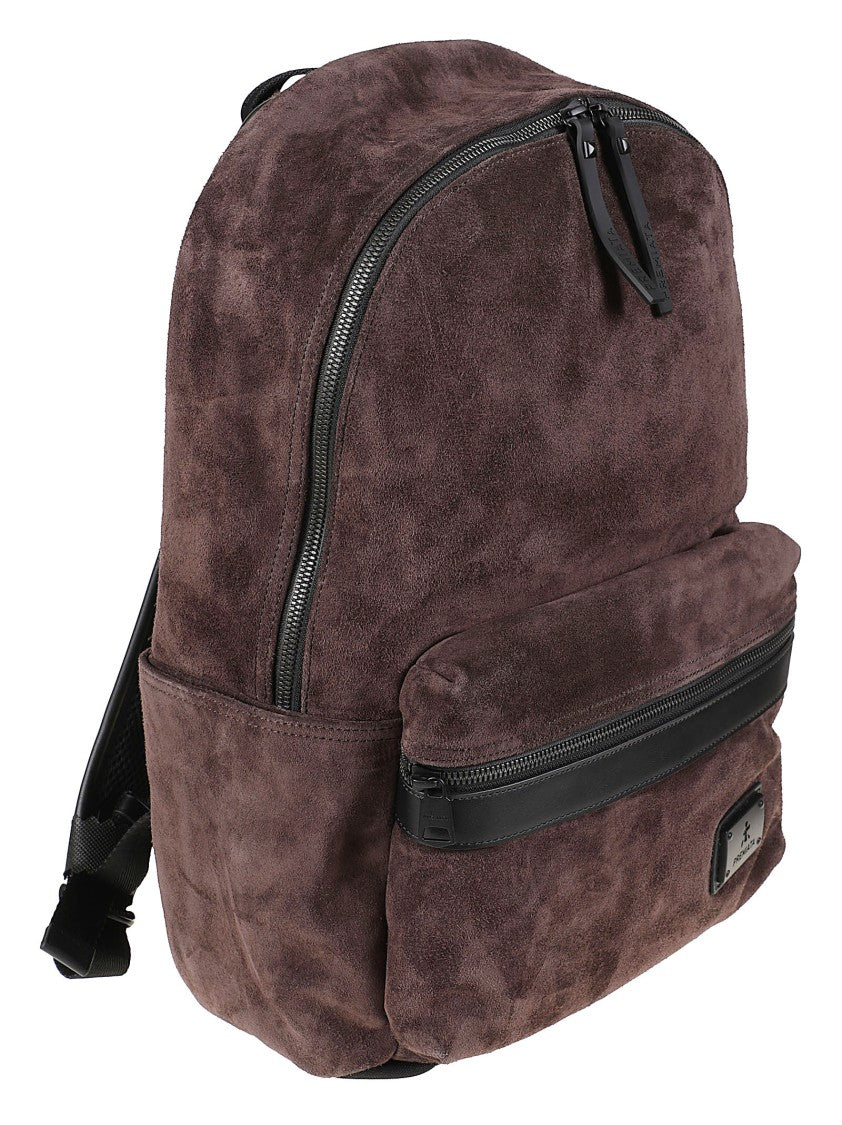 Premiata Blade Calf Leather-Blend Backpack