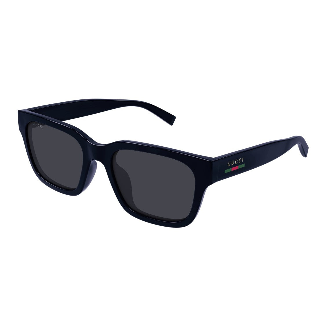 Gucci Gg1857s Rectangular Black Sunglasses