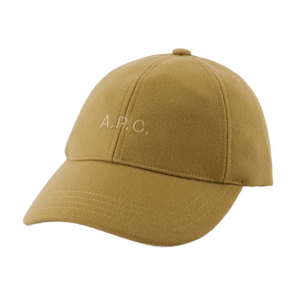 A.P.C. Charlie Cap - Wool - Camel