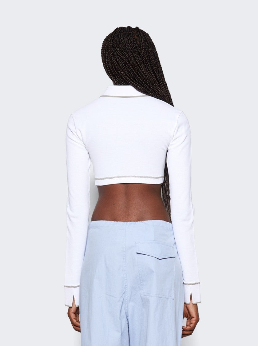 Dion Lee Shrunken Snap Polo Top