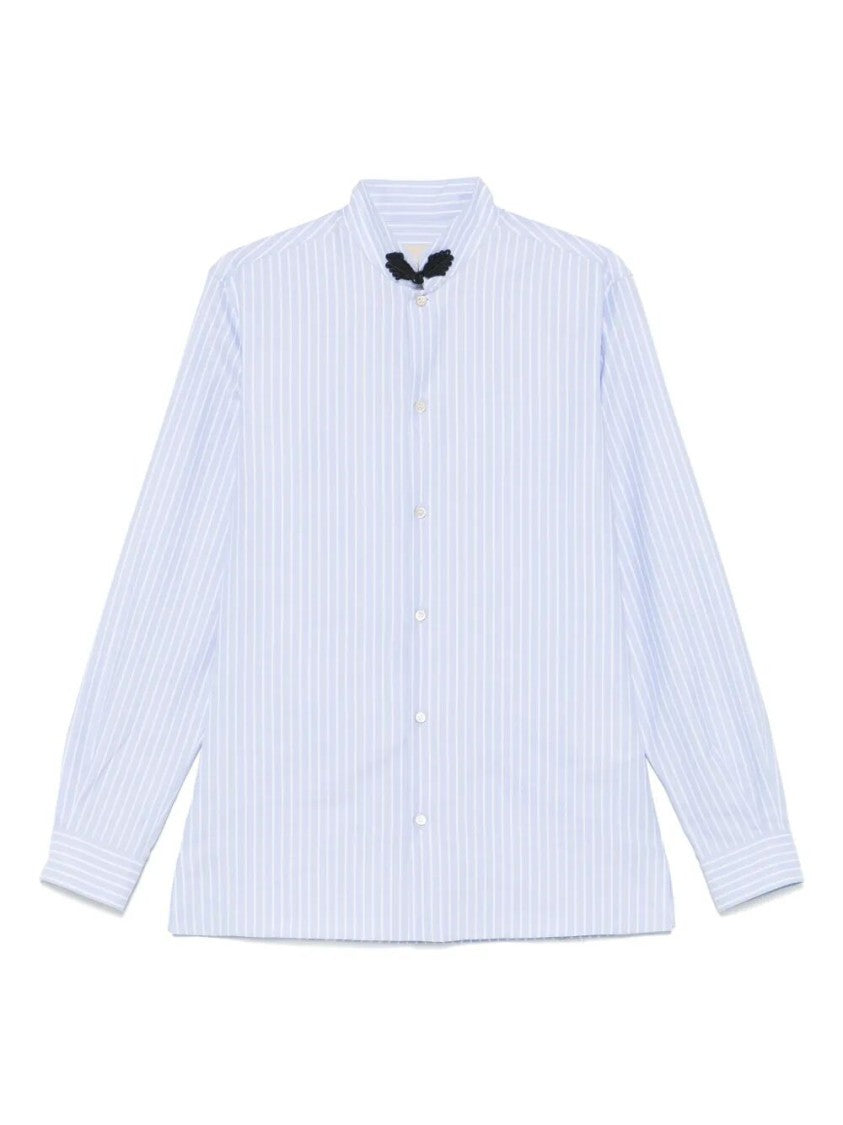 Valentino `Si00` Striped Oxford Shirt