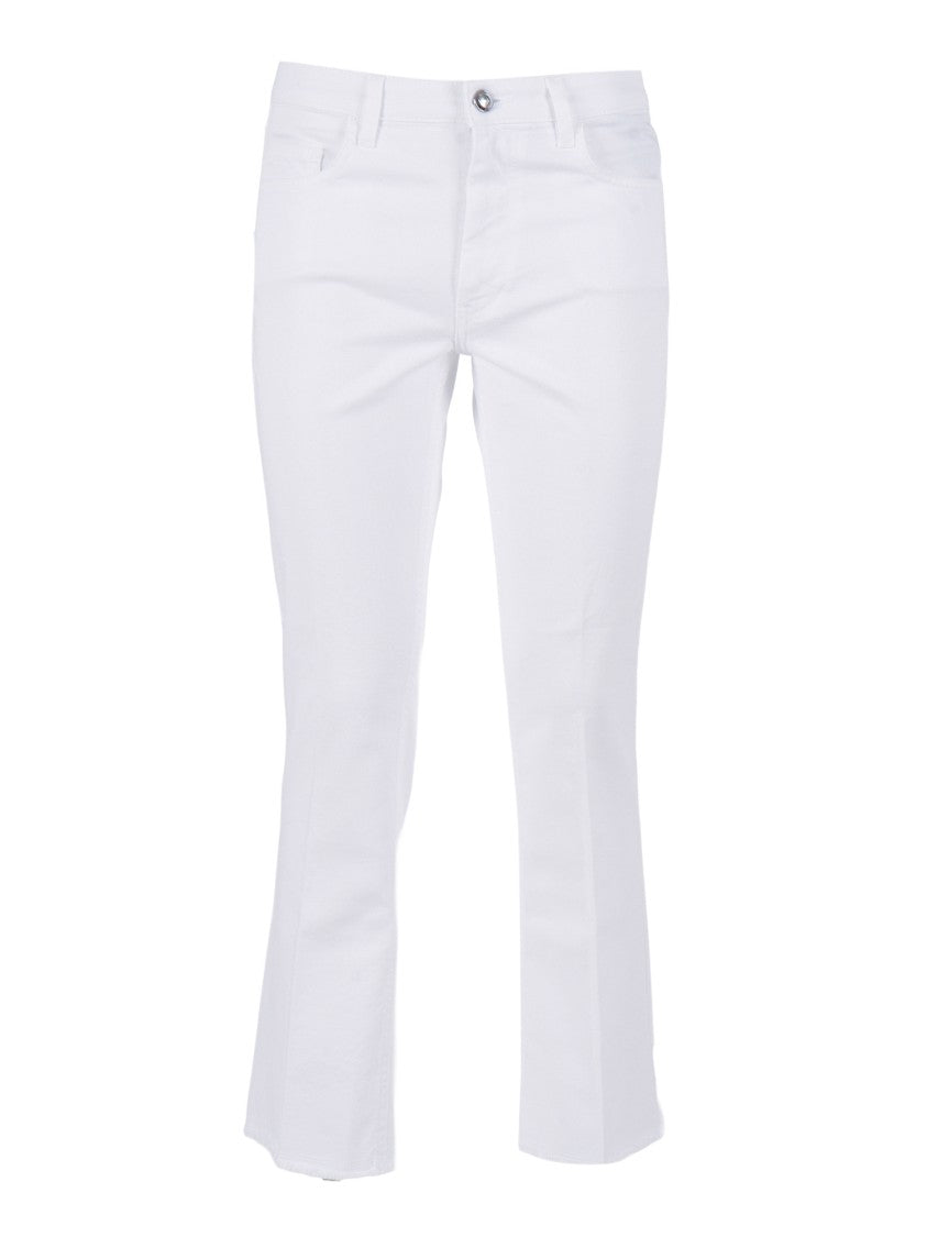 Fay White 5 Tasc A Flared Straight-Leg Pants