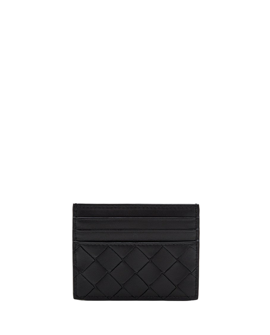 Bottega Veneta Small Card Holder Intreccio