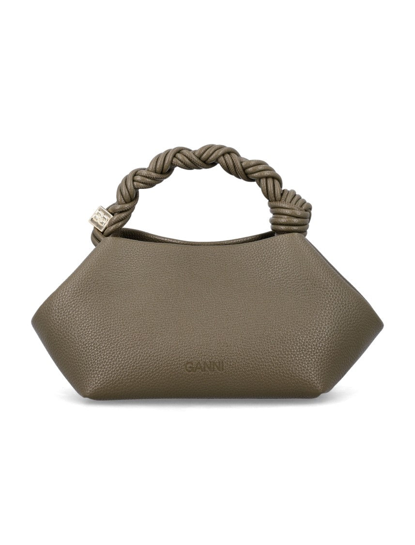 Ganni Bou Small Fabric Knot Handbag