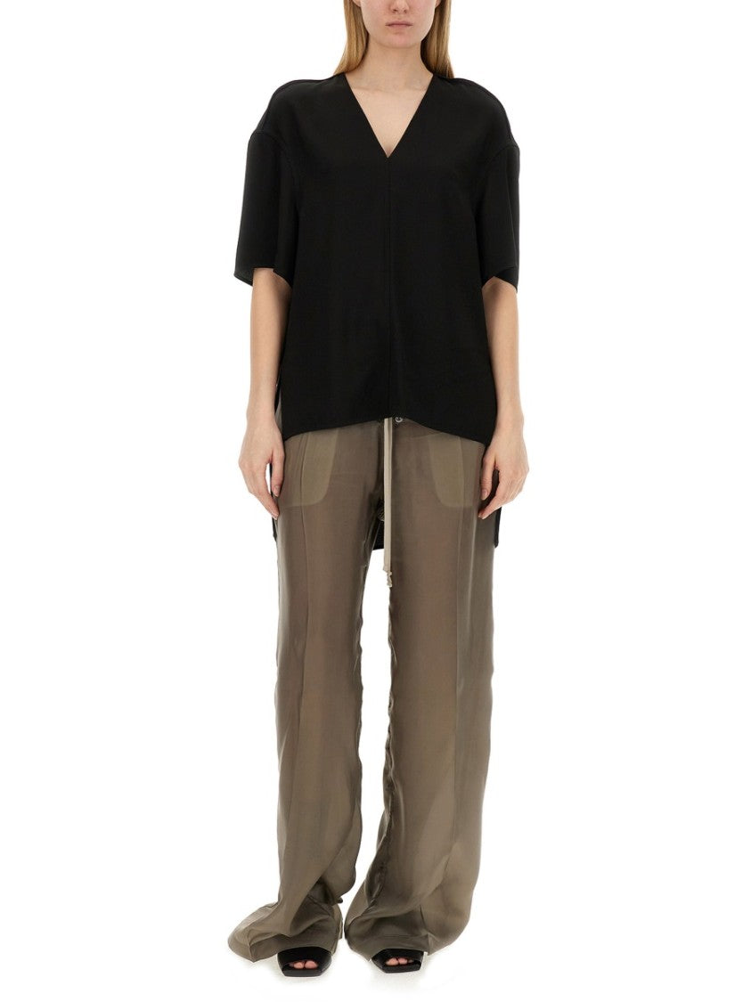 Rick Owens V-Neck T-Shirt