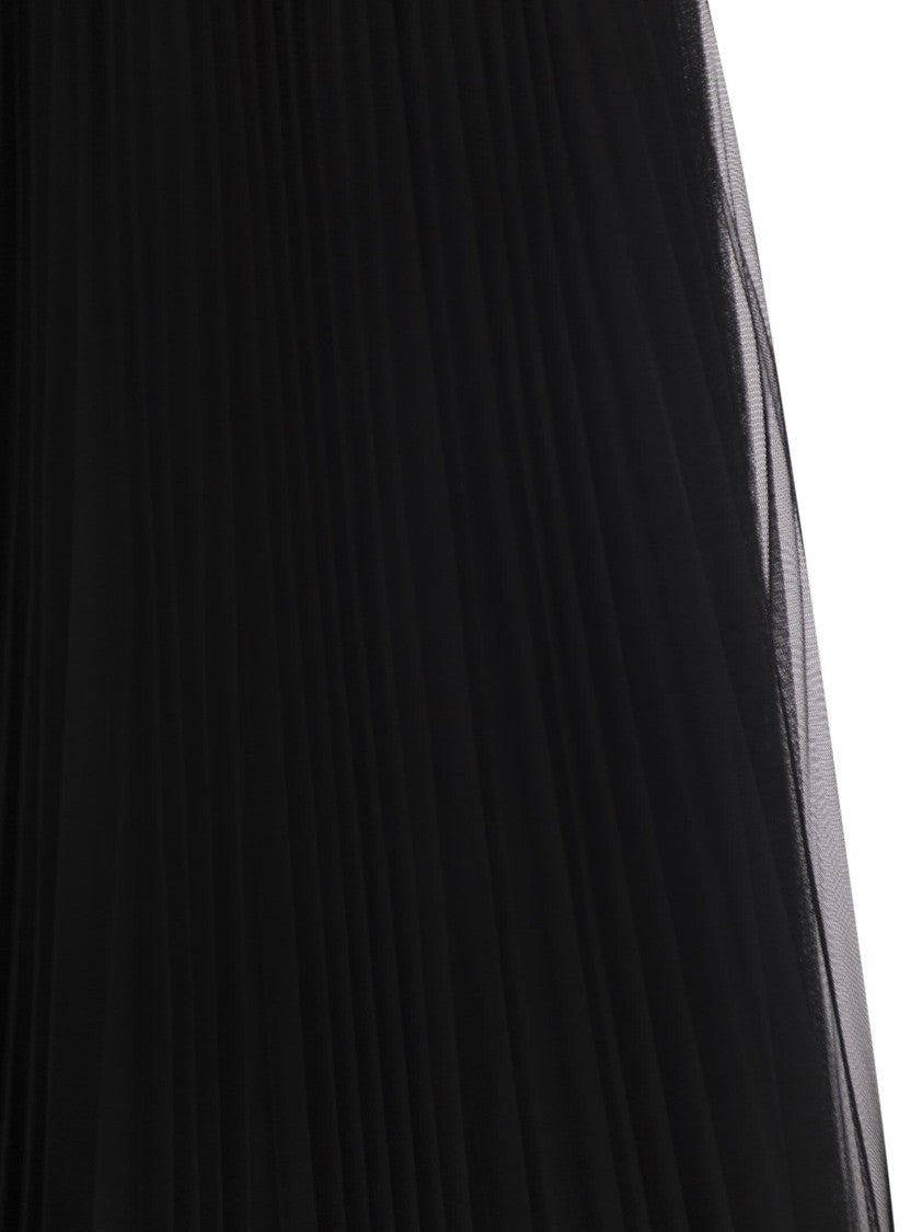 Fabiana Filippi Pleated Tulle Skirt