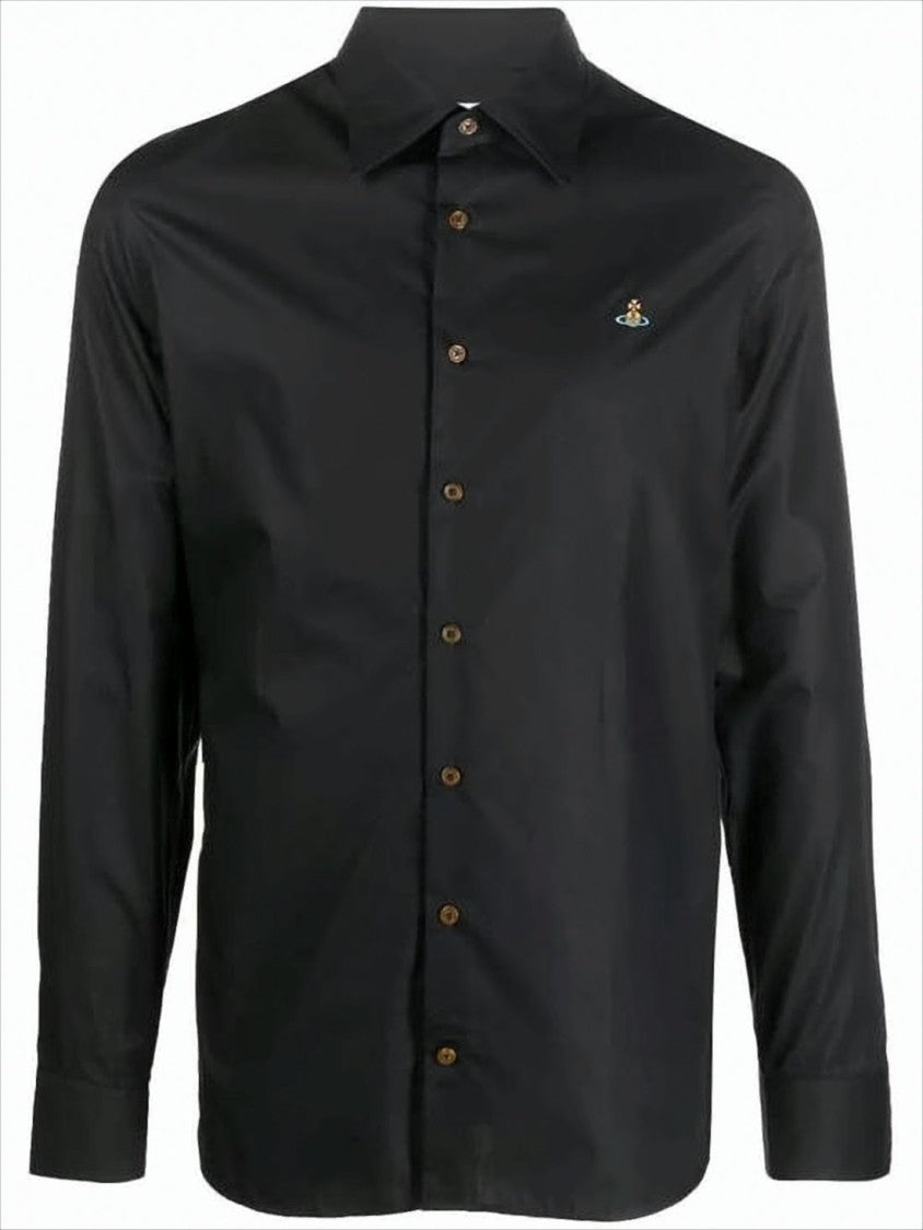 Vivienne Westwood Classic Long-Sleeve Shirt With Embroidered Detail