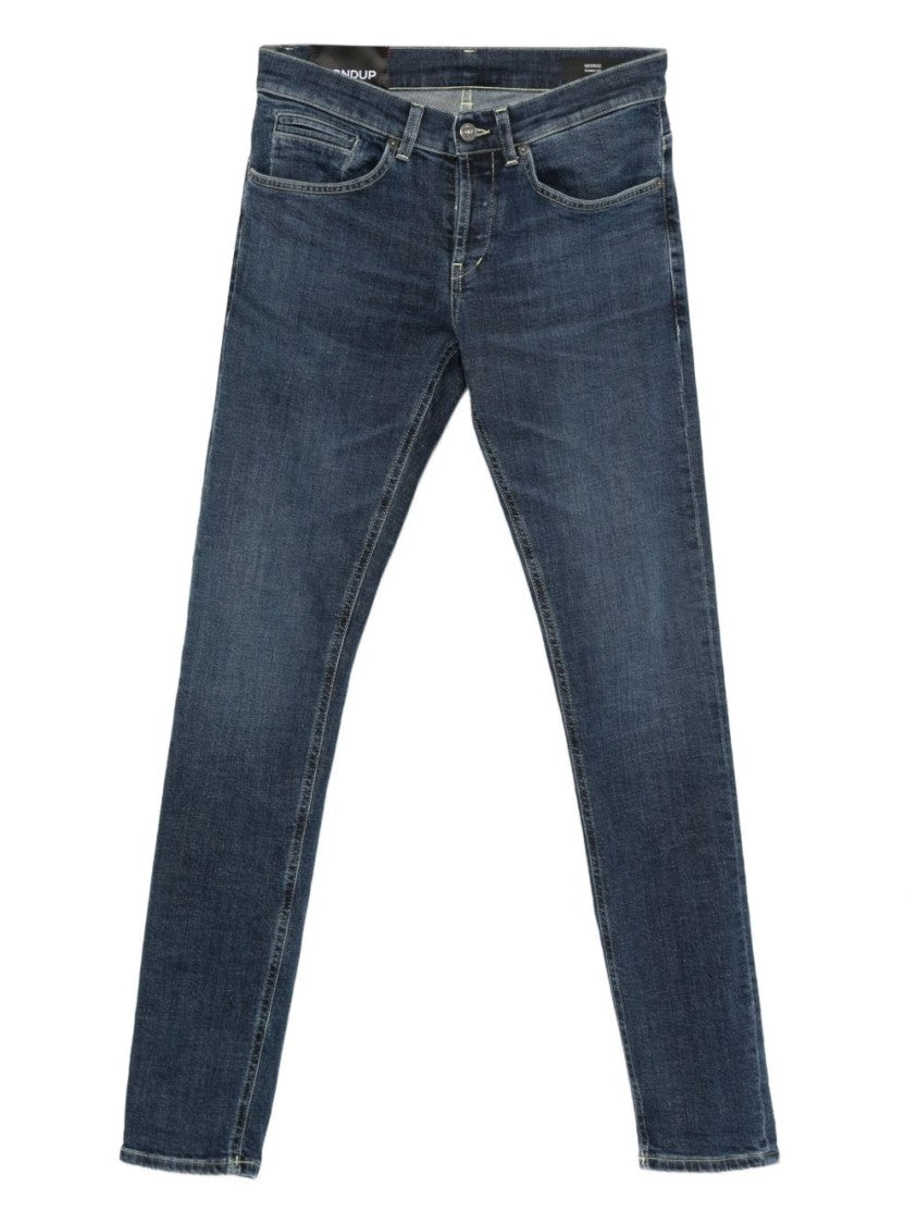 Dondup Dark Wash Slim-Fit Jeans