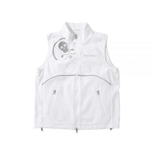 Mark&Lona Sleeveless Vest With High Collar And Zippered Pockets