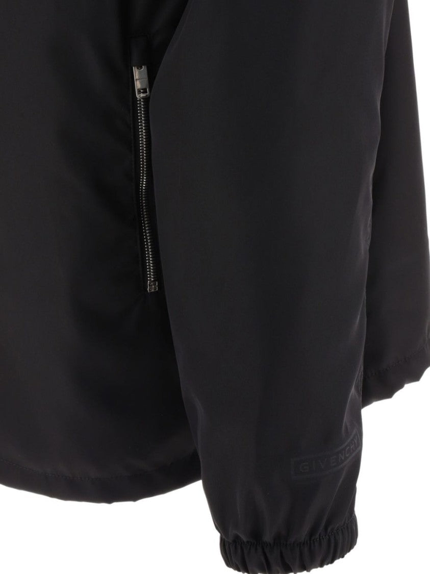 Givenchy Signature 4G Motif Black Hooded Jacket