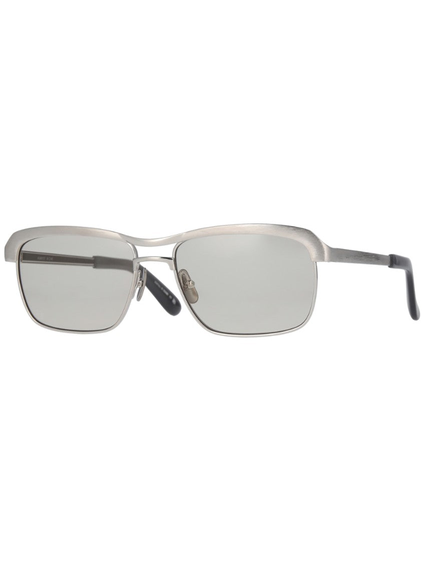 Yellows Plus Bernard Titanium Sunglasses With Rectangular Lenses