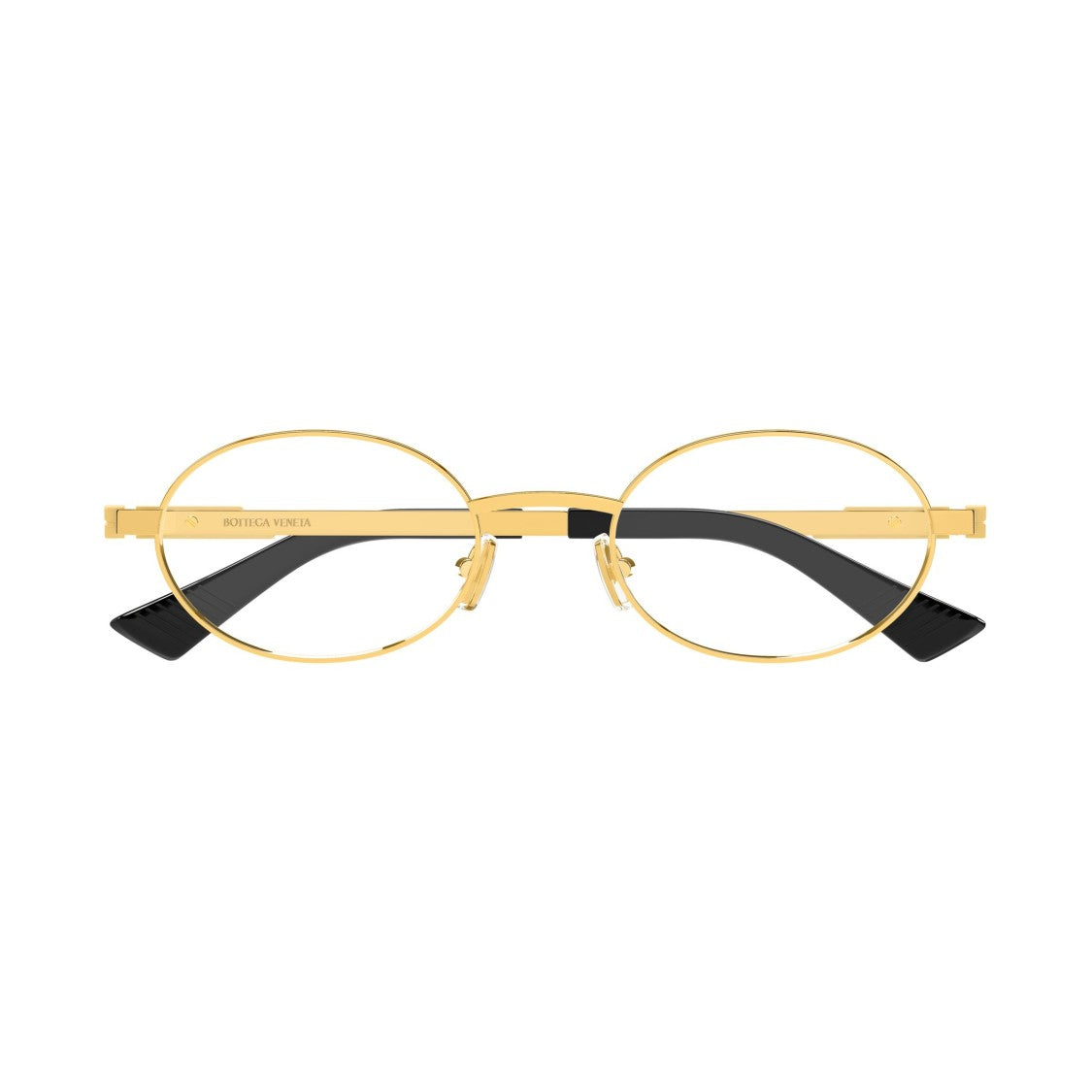 Bottega Veneta Bv1470s Oval Metal Frame Eyeglasses