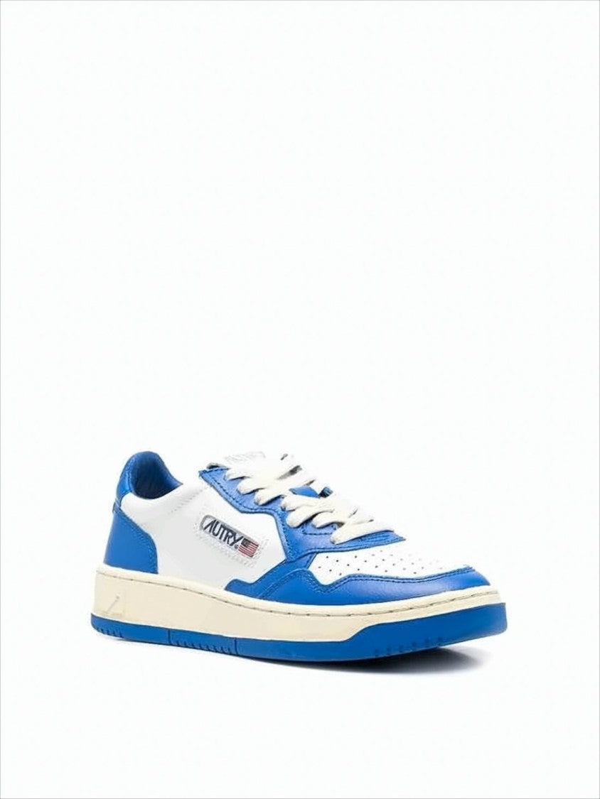 Autry Low-Top Sneakers With Classic Silhouette And Vibrant Overlays