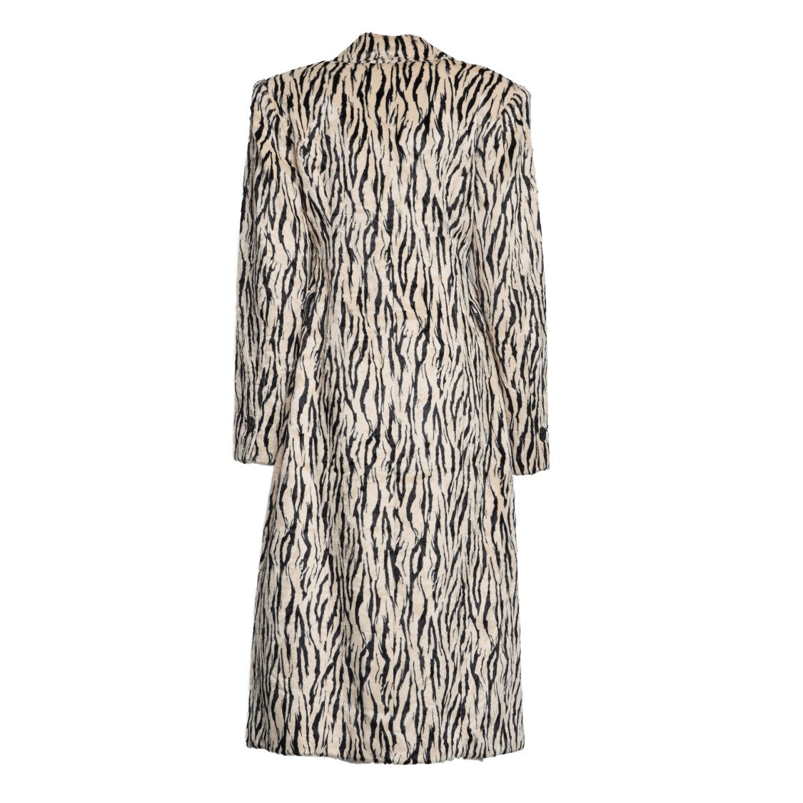 Rotate Venetta Printed Faux Fur Coat