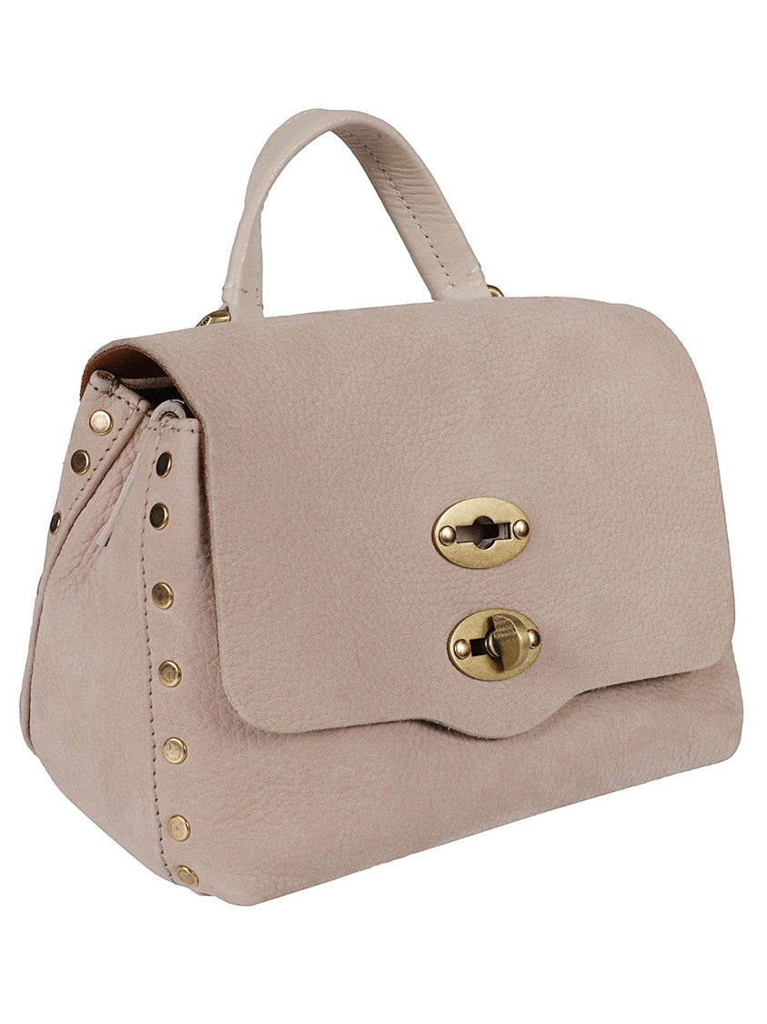 Zanellato Leather Bag Postina Jones Baby Shoulder Bag