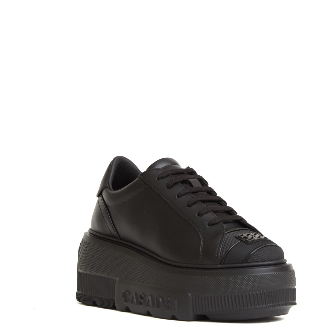 Casadei Salen Sneakers In Black Leather