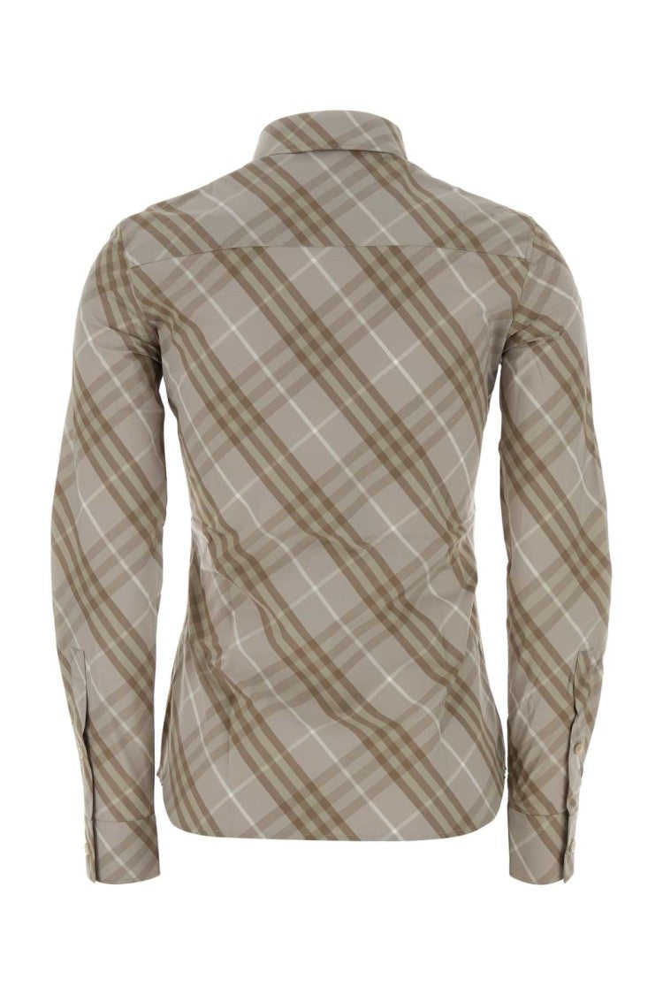 Burberry Embroidered Poplin Shirt