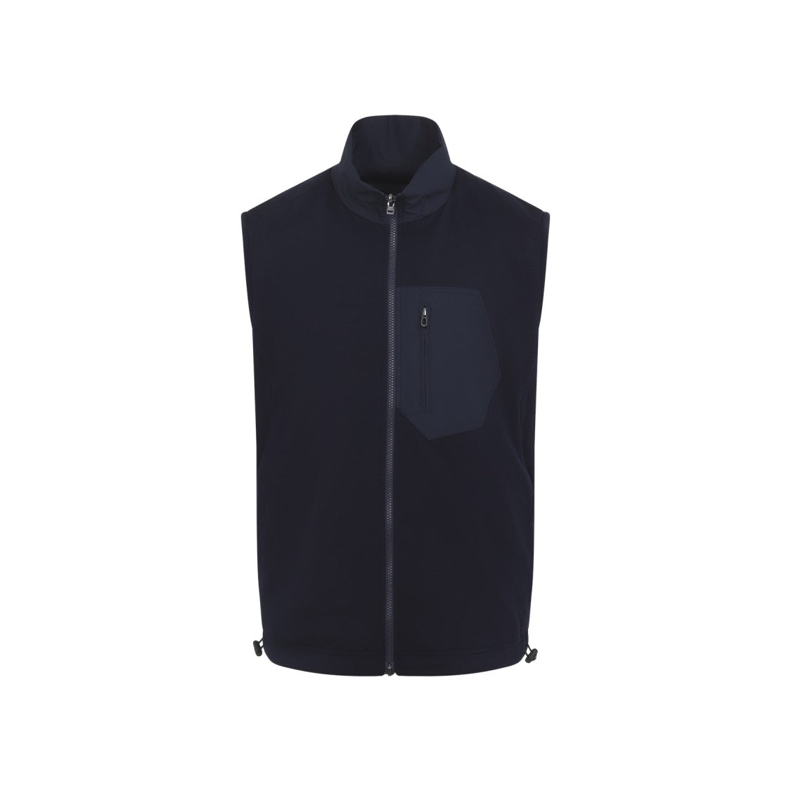 Sease Tailored Waistcoat In Wool Blend