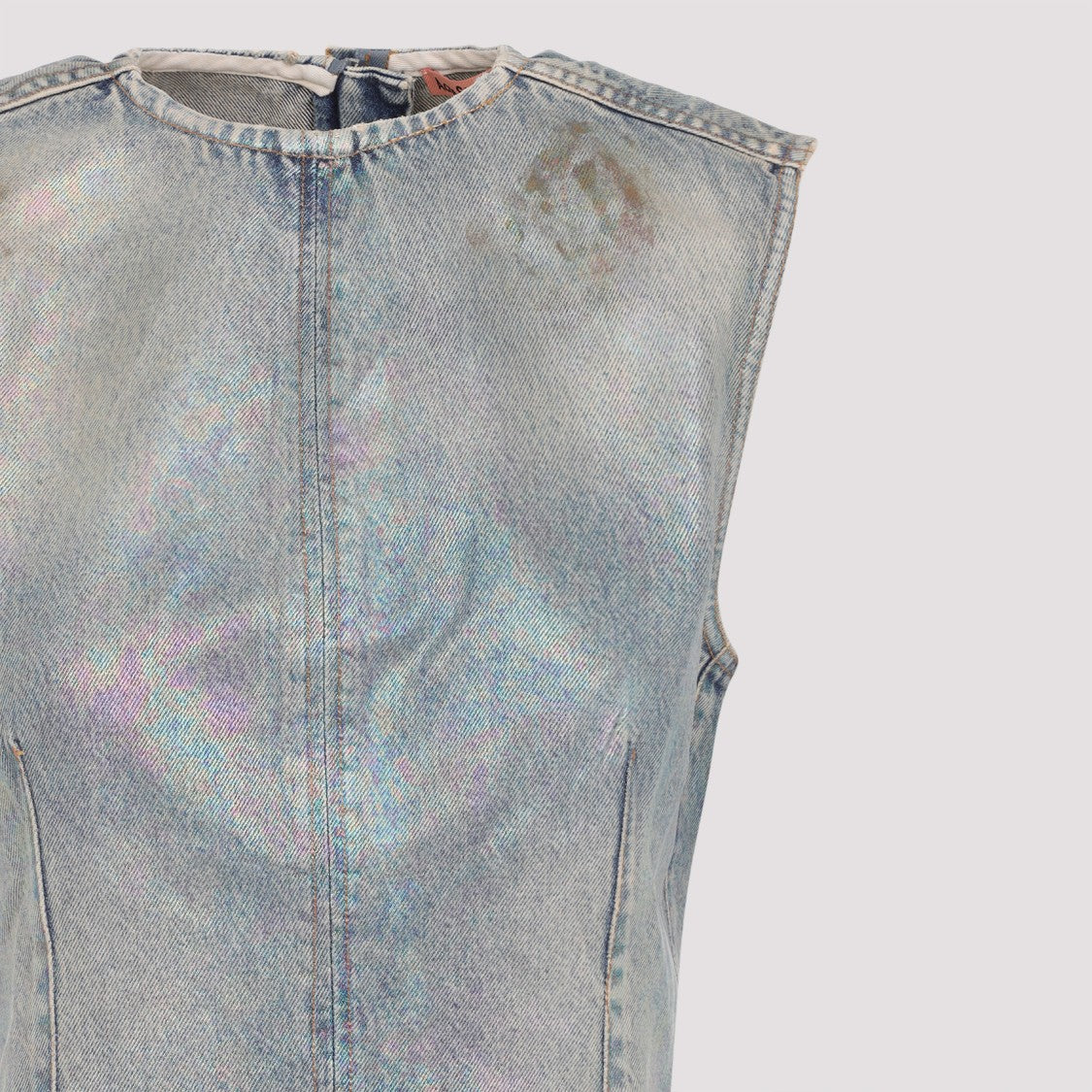 Acne Studios Mid-Blue Cotton Denim Mini Dress