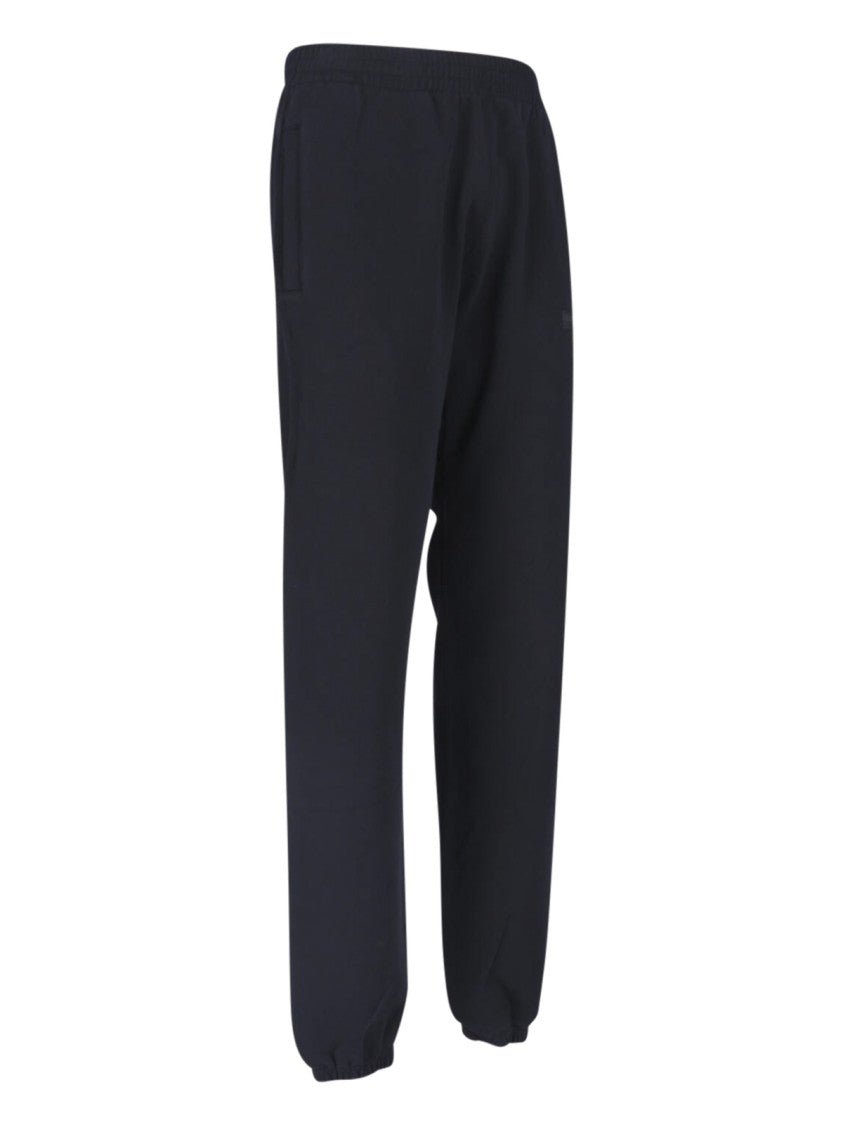 Givenchy Black Elastic Waist Cotton Sweatpants