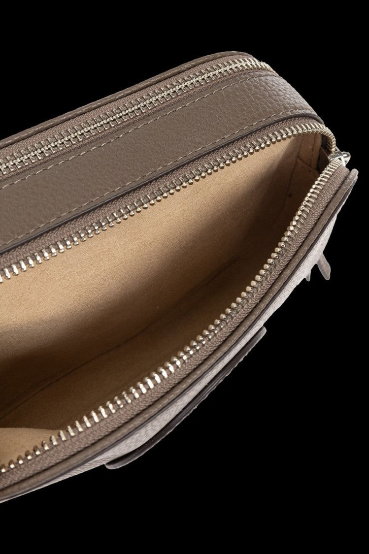 Tory Burch Compact Tortora Mini Crossbody Bag