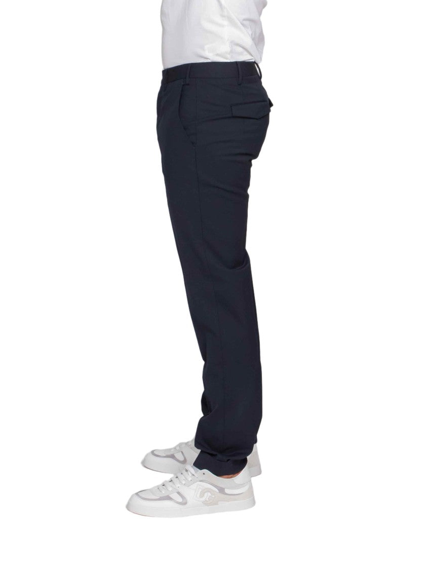 Pt Torino Tailored Slim Fit Pants With Structured Design