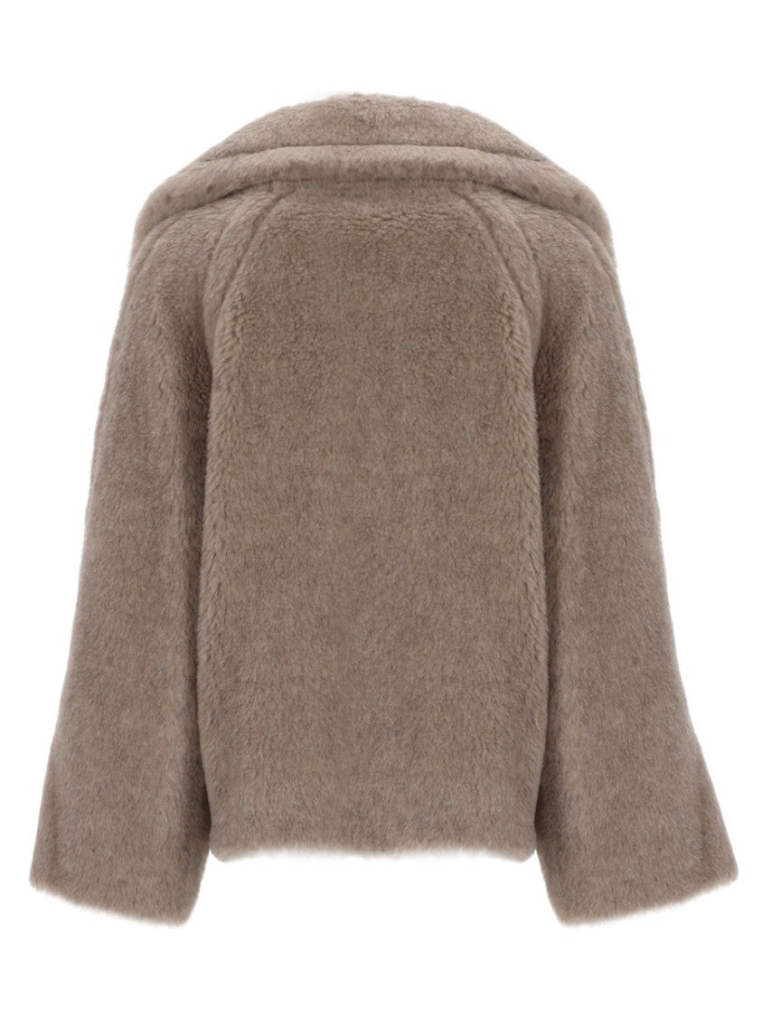 Max Mara Galley Cropped Alpaca-Blend Coat