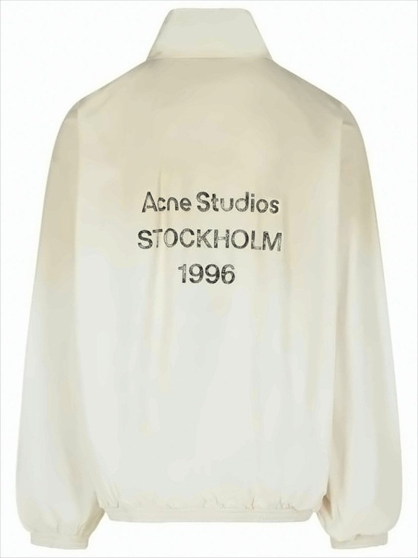 Acne Studios Lightweight Zip-Up Jacket With Stand Collar