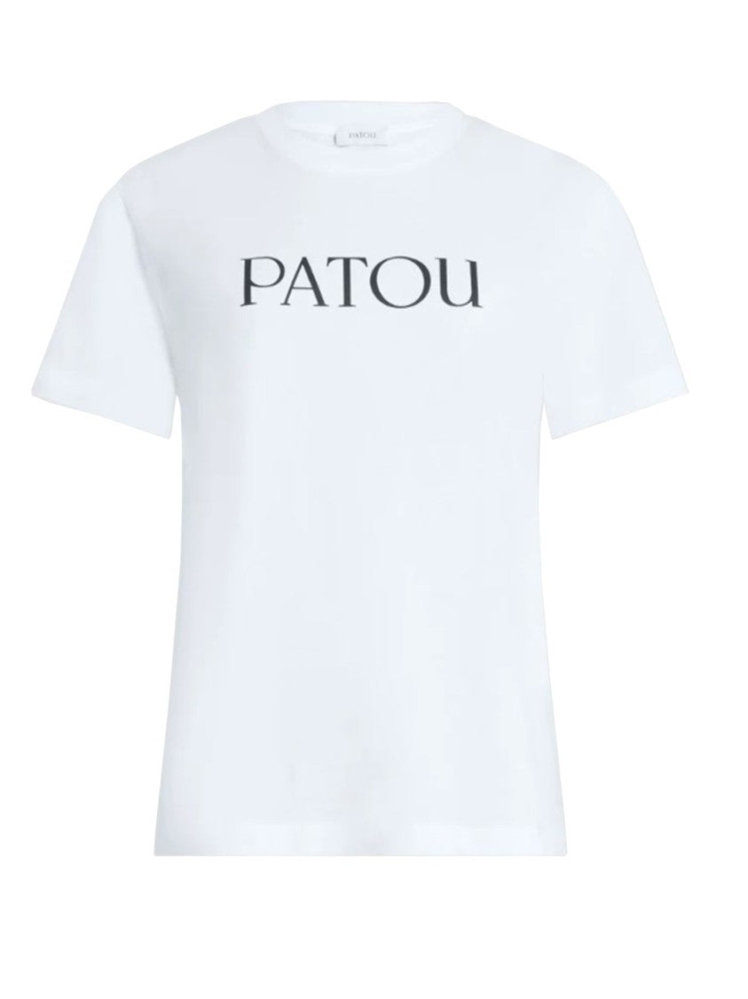 Patou Logo Print Crew Neck Regular T-Shirt
