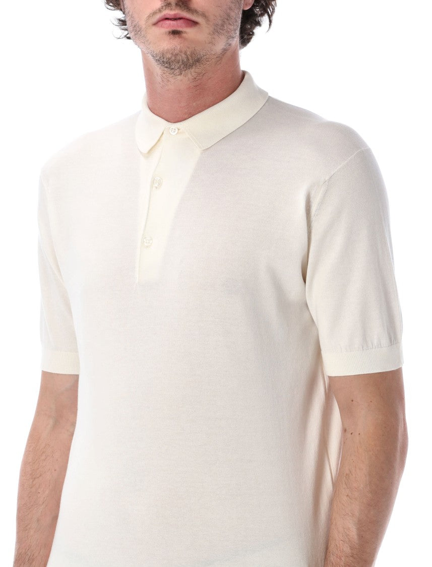 John Smedley Adrian Fine Knit Polo Shirt