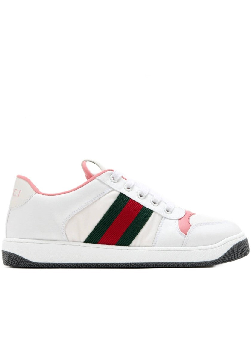 Gucci Screener Low-Top Nylon Sneakers
