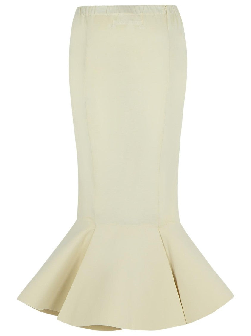 Marni Beige Cotton Skirt