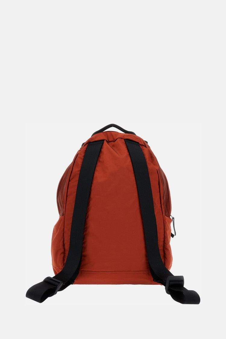 Stone Island Red Backpack With Adjustable Straps