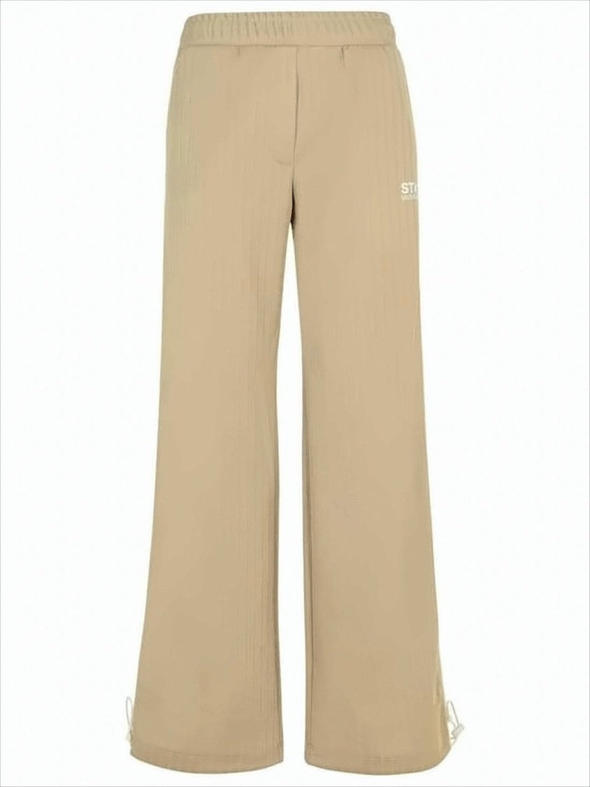 Golden Goose Wide-Leg Relaxed Fit Pants With Drawstring Hem