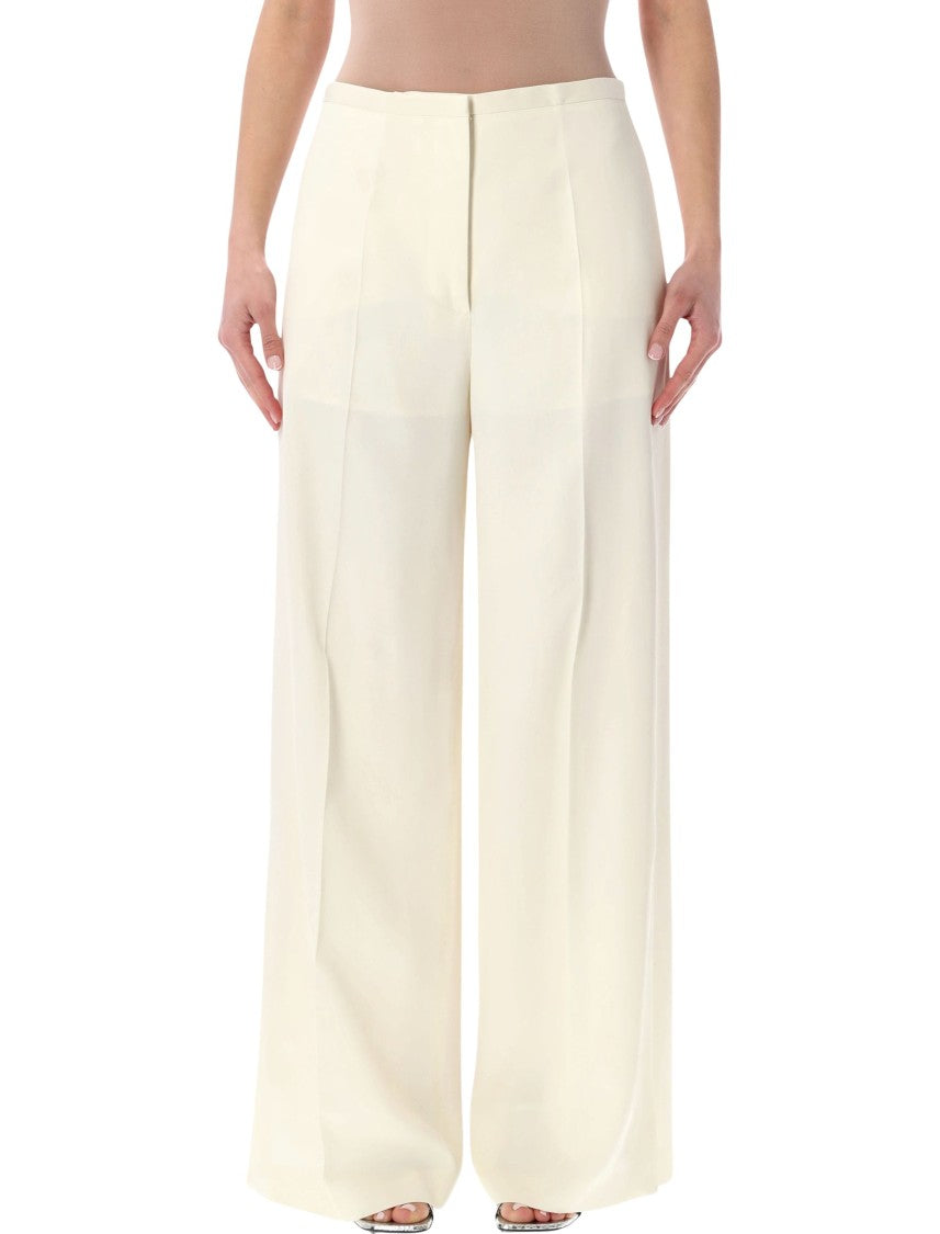 Alberta Ferretti Wide Leg Viscose Palazzo Pants