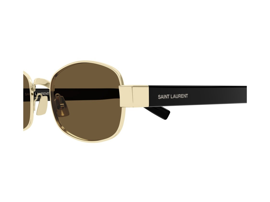 Saint Laurent Gold Sl 706 Metal Sunglasses