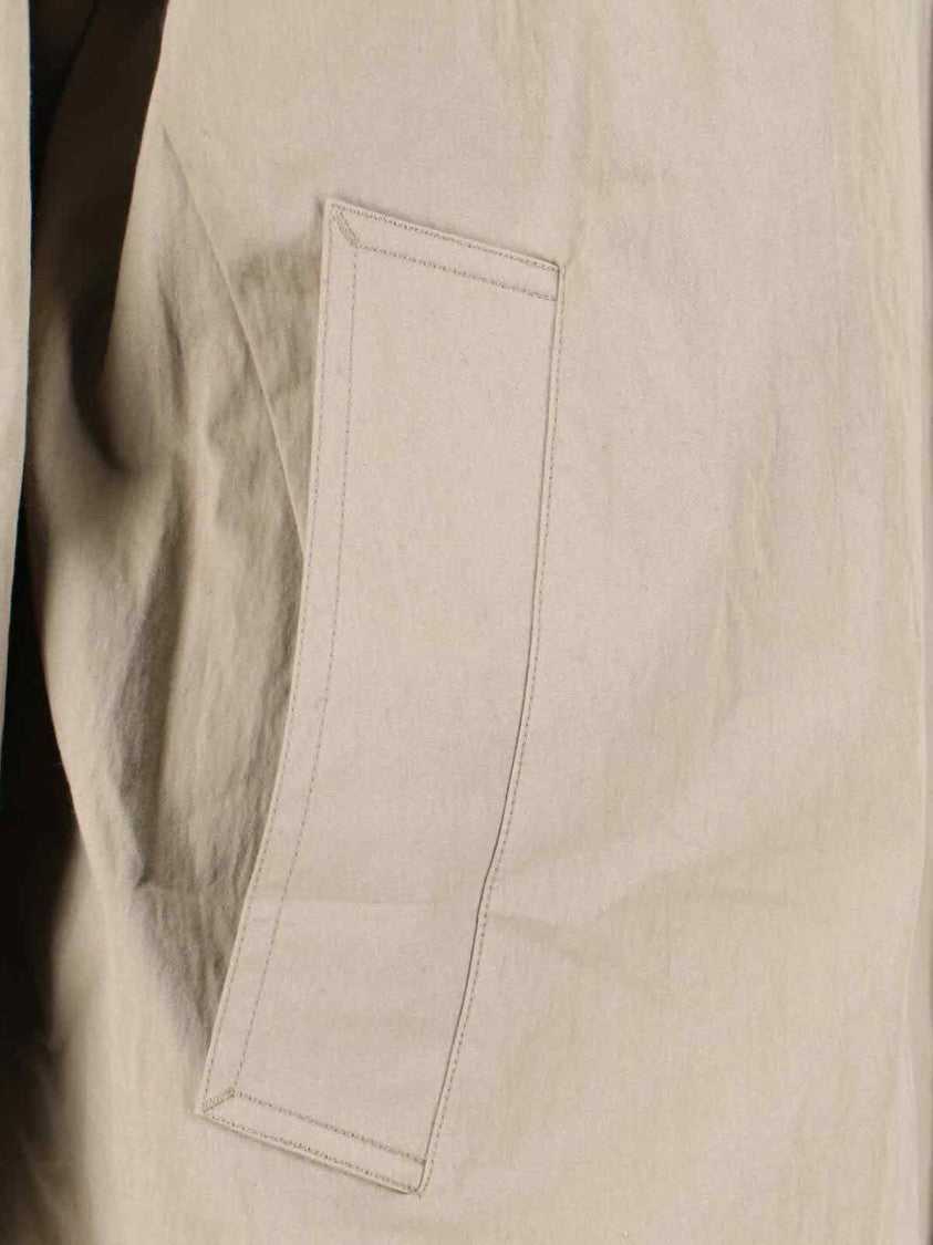 Studio Nicholson Beige Structured Jacket With Minimalist Design