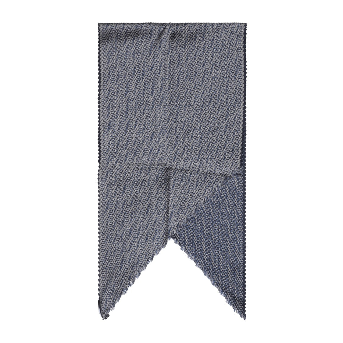 Giorgio Armani Blue Silk Blend Scarf