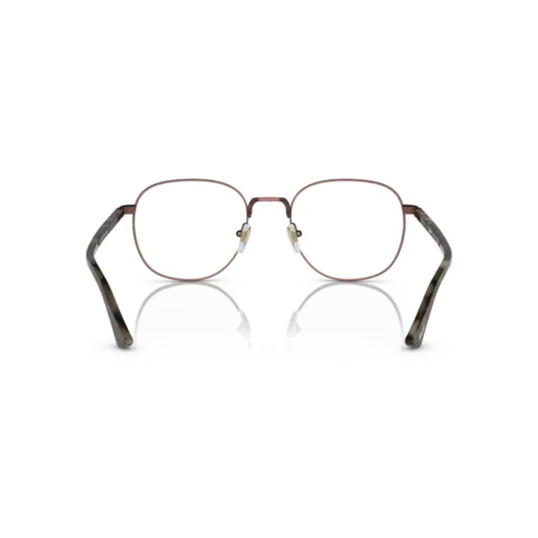 Persol 1007V Vista Thin Brown Metal Frame Eyeglasses
