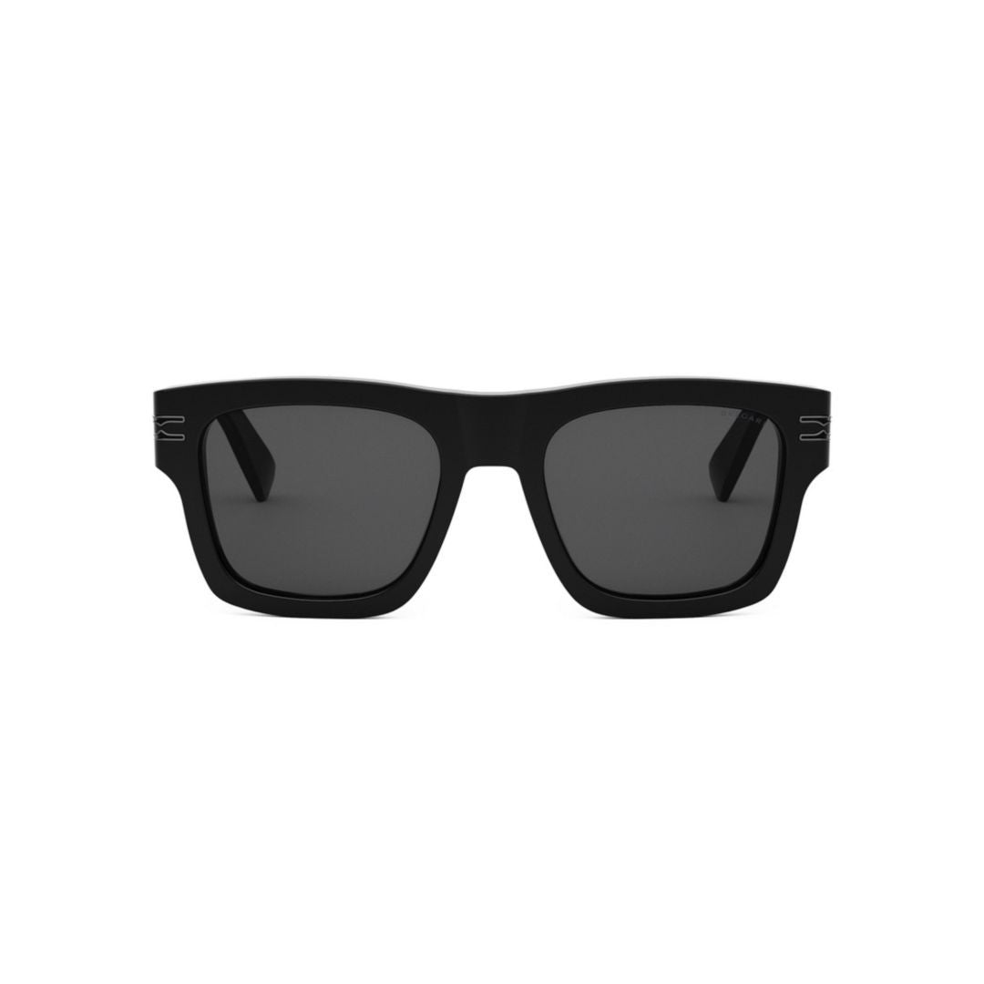 Bulgari Bv40015i Bold Rectangular Frame Sunglasses