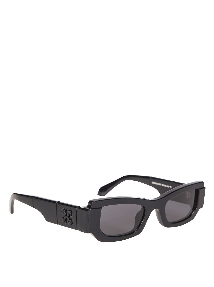 Off-White Black Joliet Acrylic Glossy Sunglasses