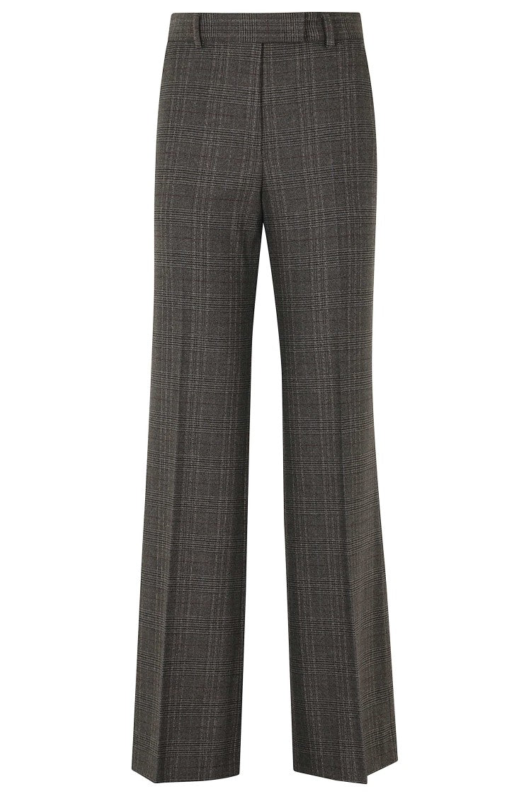 Seventy Dove Gray Prince Of Wales Check Straight-Leg Pants