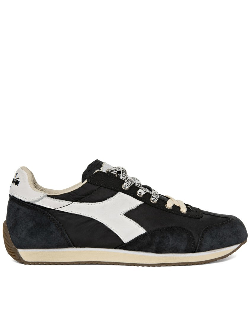 Diadora Equipe Vela Sw Black Suede Sneakers