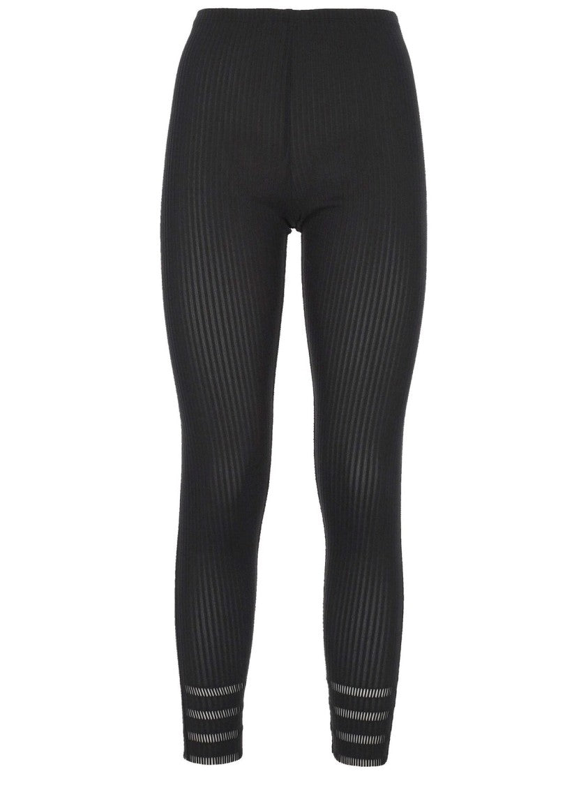 Pleats Please Textured Pleated Leggings