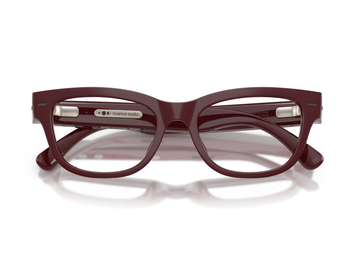 Nuance Audio 0Aw5006 Oversized Square Frame Sunglasses