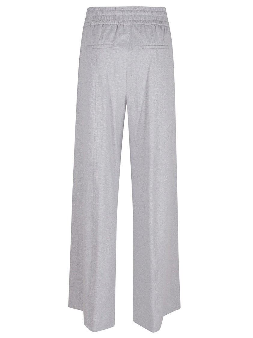 Peserico Wide-Leg Trousers With Polished Draping